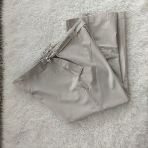 Motherhood Maternity L Taupe Capri Pants